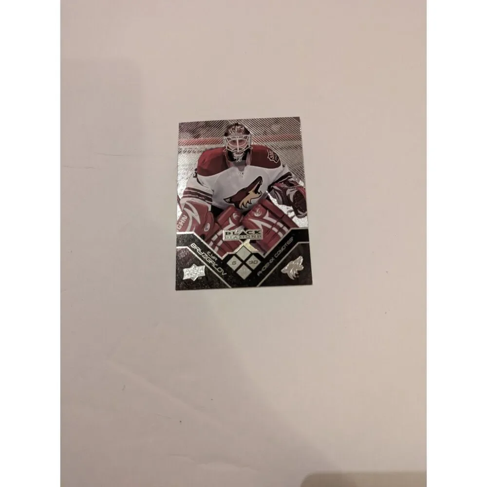 2008-09 Upper Deck Black Diamond- #65 Ilya Bryzgalov Phoenix Coyotes‎ Card